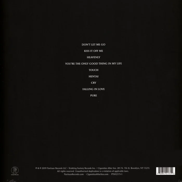 Cigarettes After Sex - Cry LP - Görsel 2
