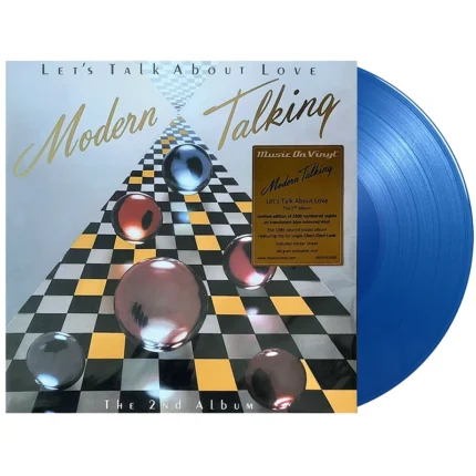 Modern Talking - Let's Talk About Love LP Limited Translucent Blue Vinyl edition