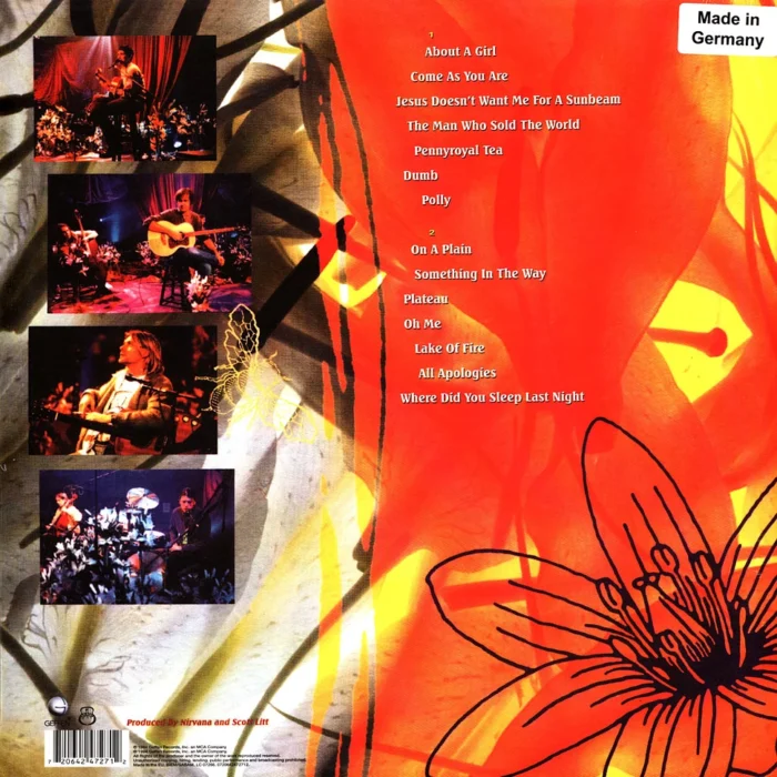 Nirvana Unplugged in New York 2LP - Görsel 2