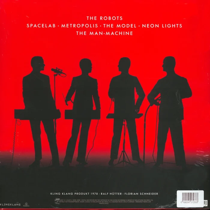 Kraftwerk - The Man-Machine (Limited English edition Red Vinyl)