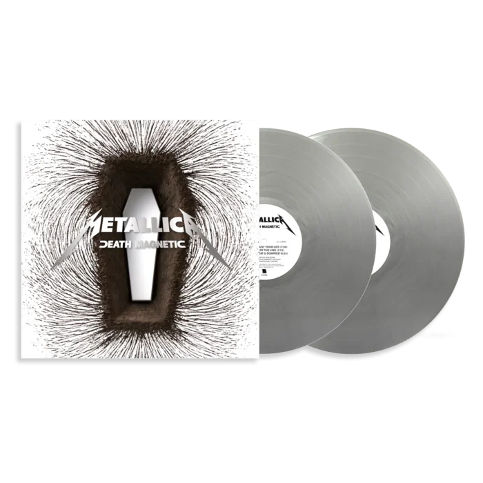 Metallica – Death Magnetic (Magnetic Silver Vinyl Edition) 2LP - Görsel 1