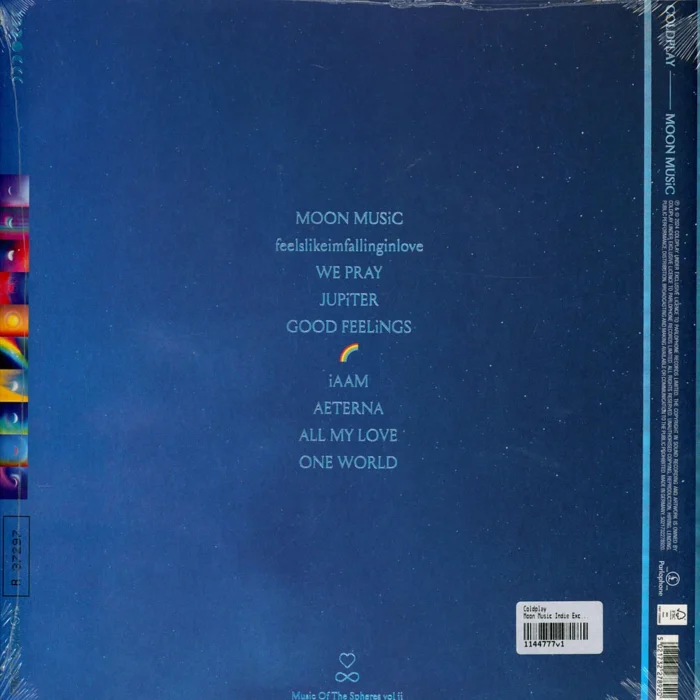 Coldplay - Moon Music Indie Exclusive Red rPET Eco Vinyl Edition - Görsel 2