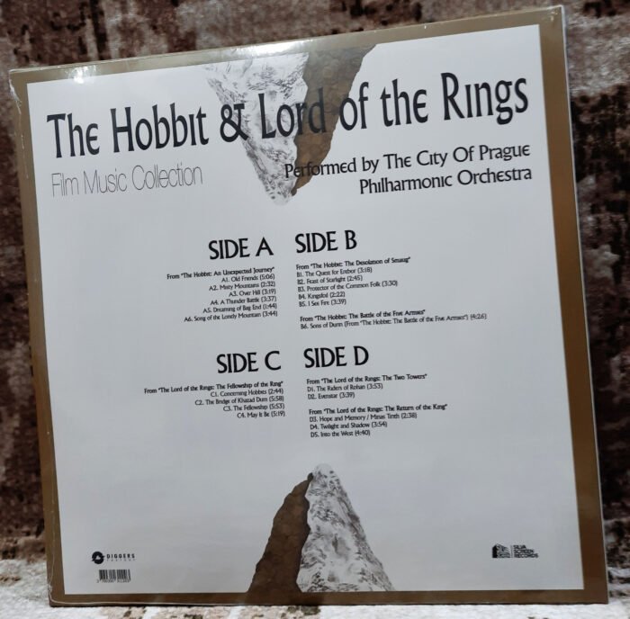 City Of Prague -Hobbit & The Lord Of The Rings Film Music Collection 2LP - Görsel 3