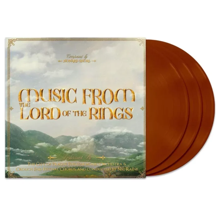 City Of Prague Philharmonic Orchestra - Lord Of The Rings Trilogy 3 LP Red Vinyl edition - Görsel 1