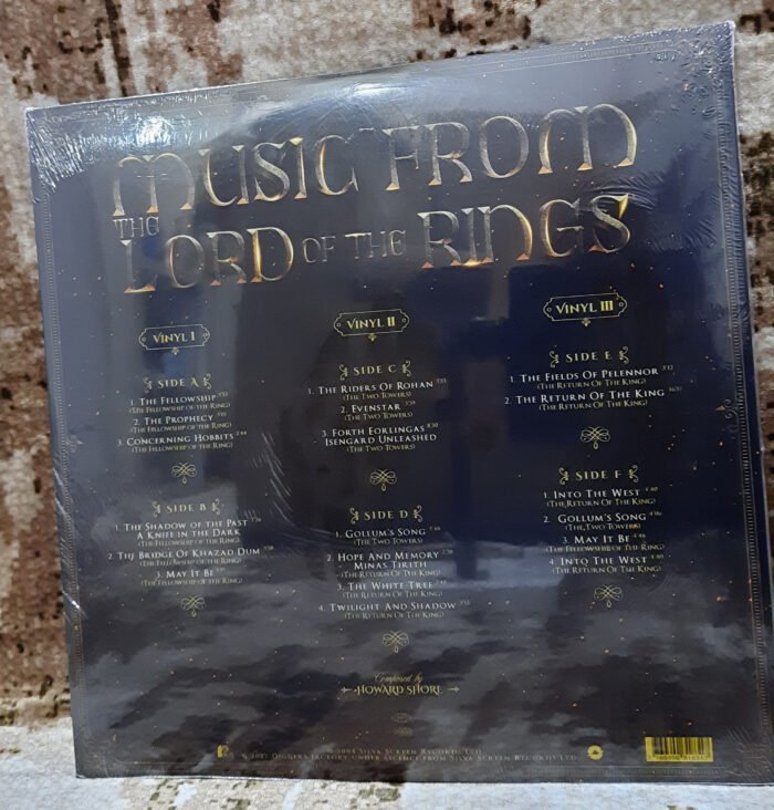 City Of Prague Philharmonic Orchestra - Lord Of The Rings Trilogy 3 LP Red Vinyl edition - Görsel 3