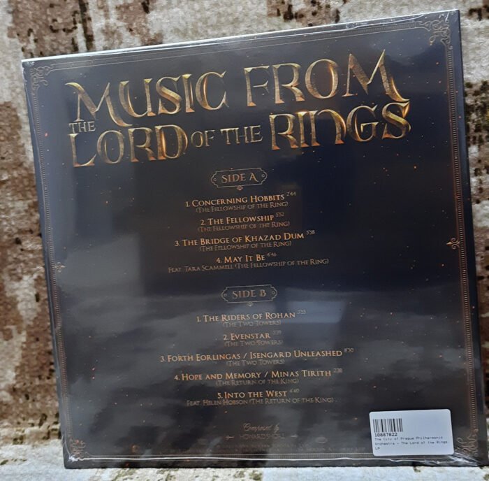 City Of Prague Philharmonic Orchestra - Music From The Lord Of The Rings LP - Görsel 3