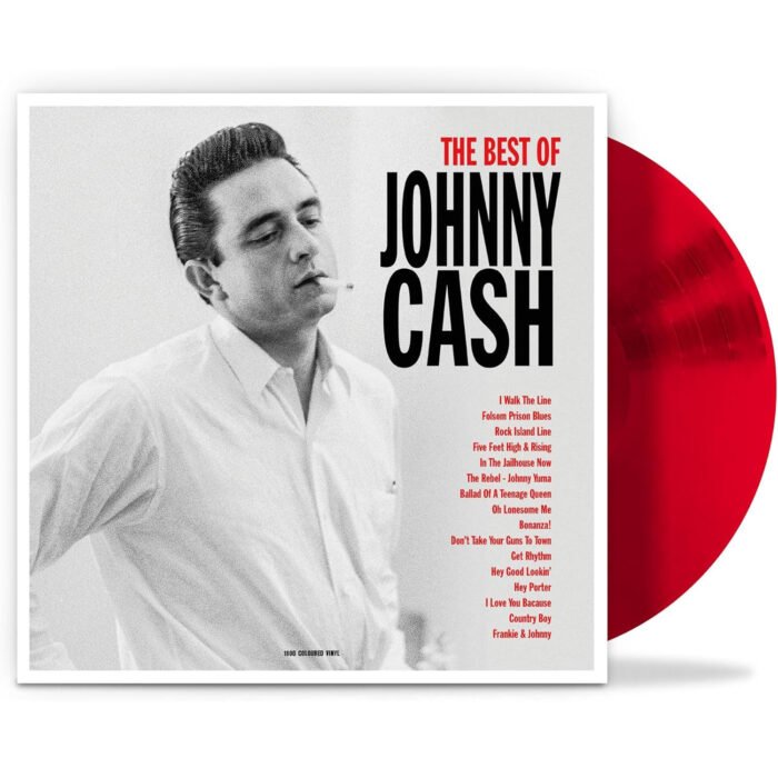 Johnny Cash - Best of (Red UK Color vinyl) - Görsel 1