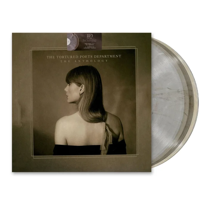 Taylor Swift - The Tortured Poets Department - The Anthology 4lp Translucent Marbled Vinyl edition - Görsel 1