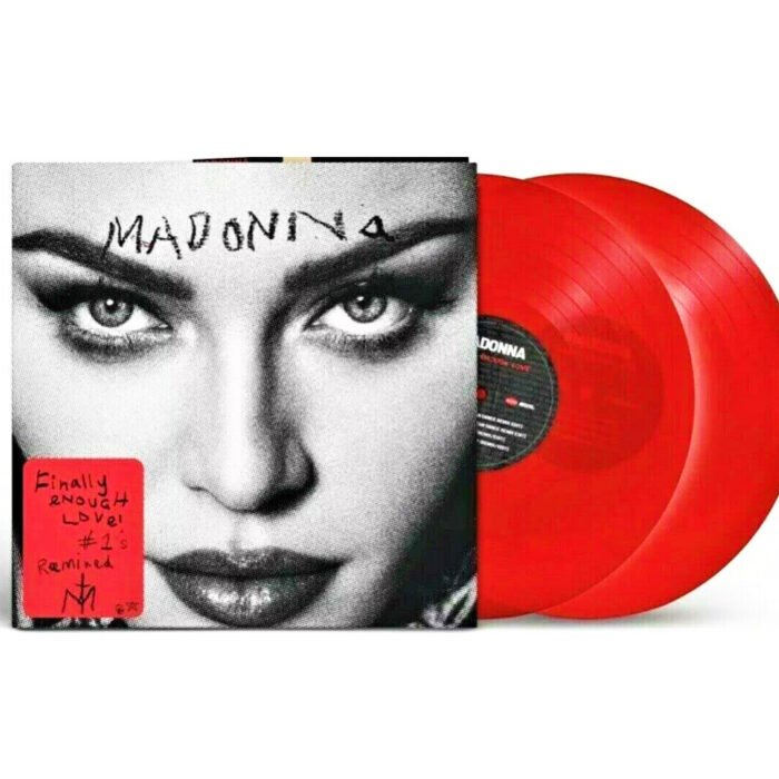 Madonna - Finally Enough Love 2LP Red Indie Exclusive edition - Görsel 1