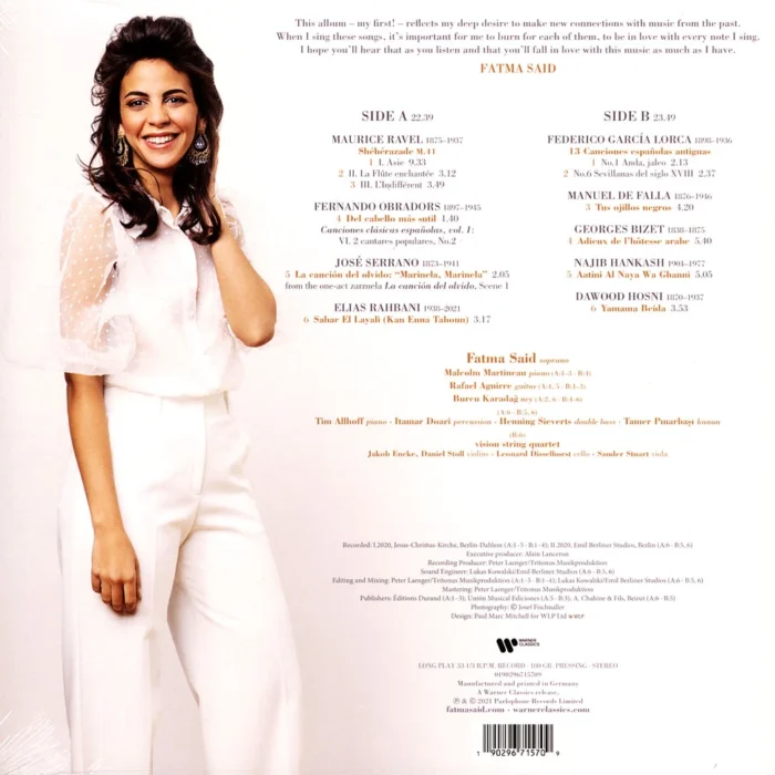 Fatma Said - El Nour LP - Görsel 2