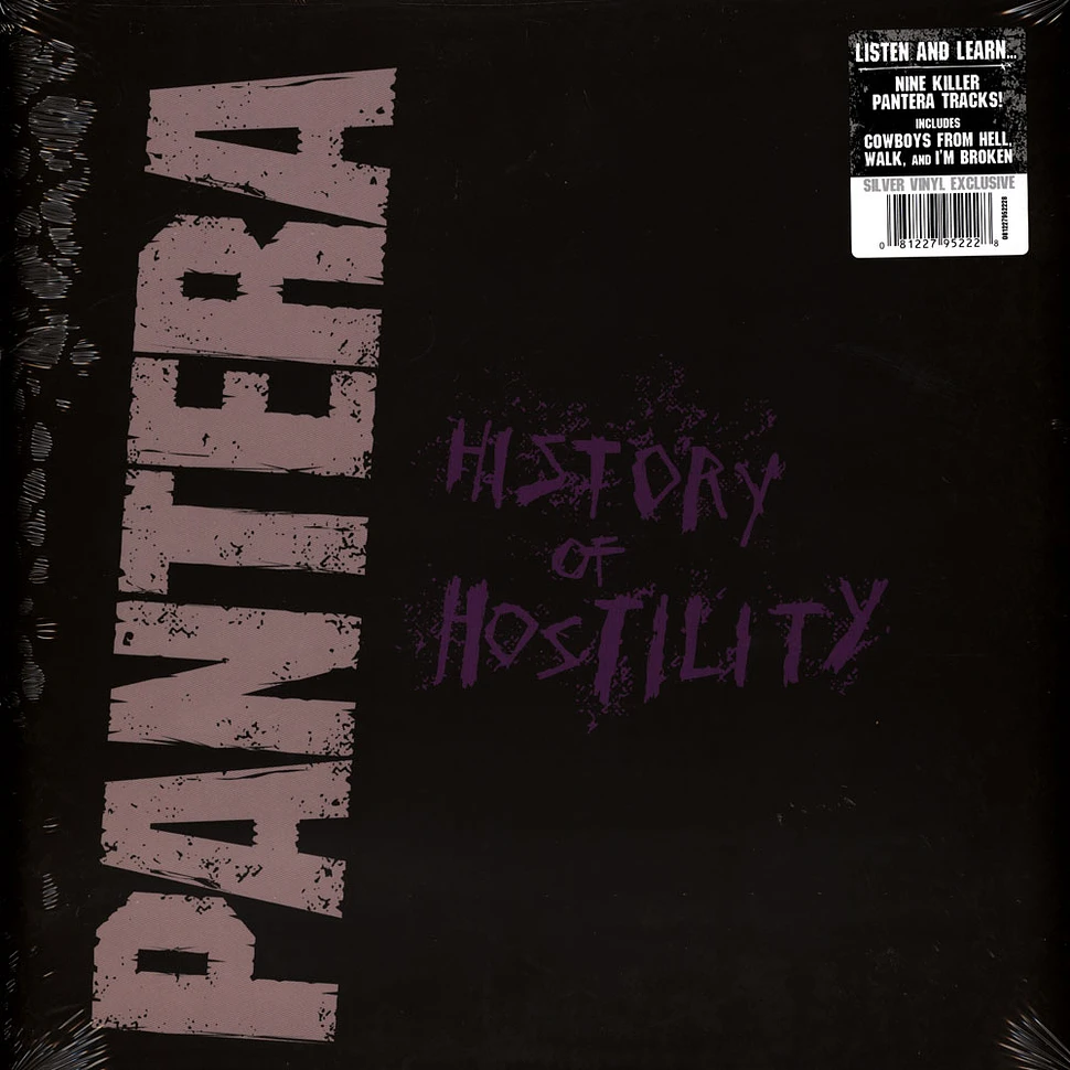 Pantera - History Of Hostility 1LP