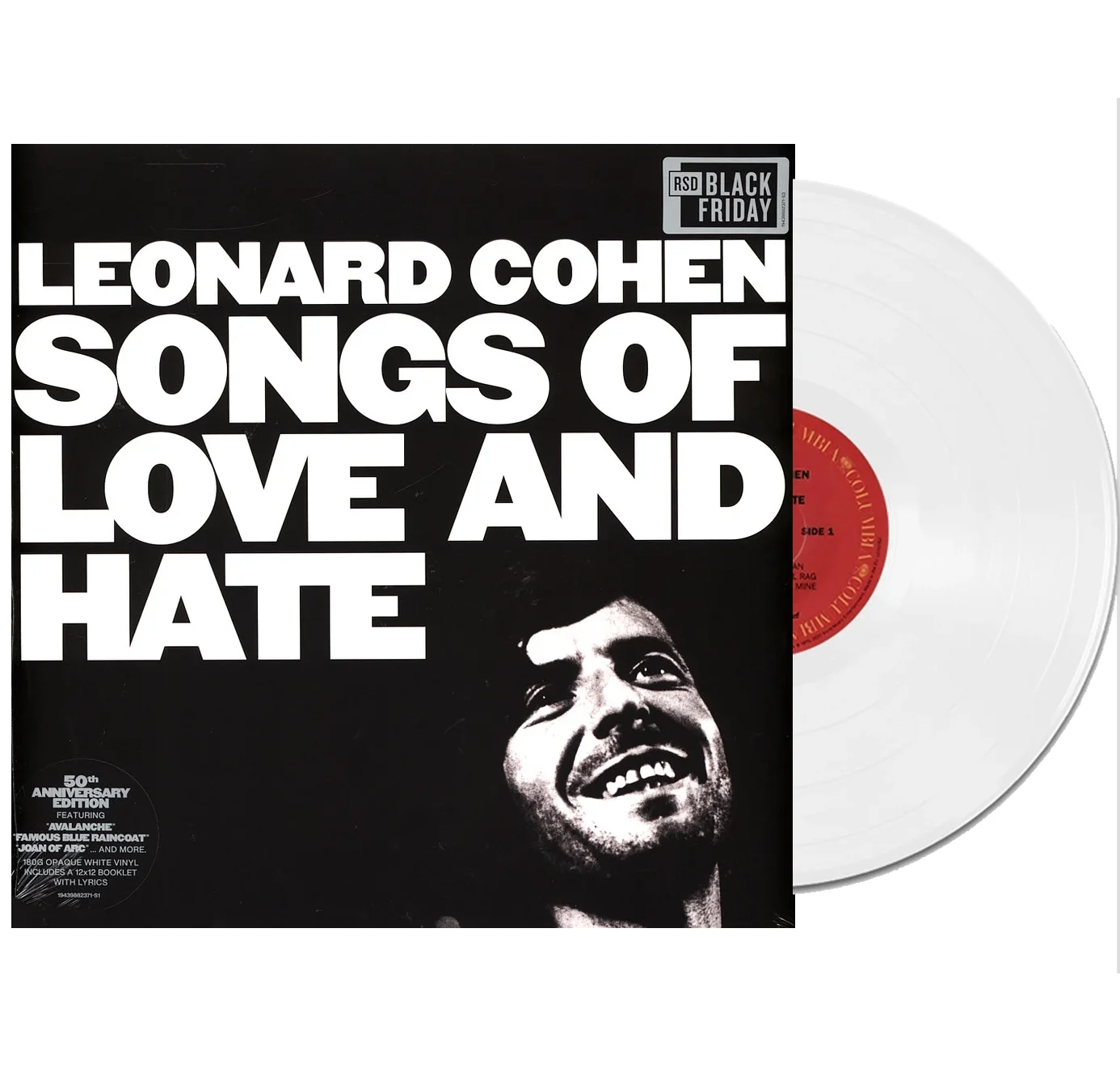 Leonard Cohen - Songs Of Love And Hate 1LP