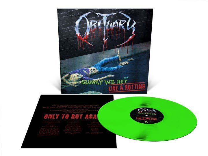 Obituary - Slowly We Rot - Live And Rotting 1LP