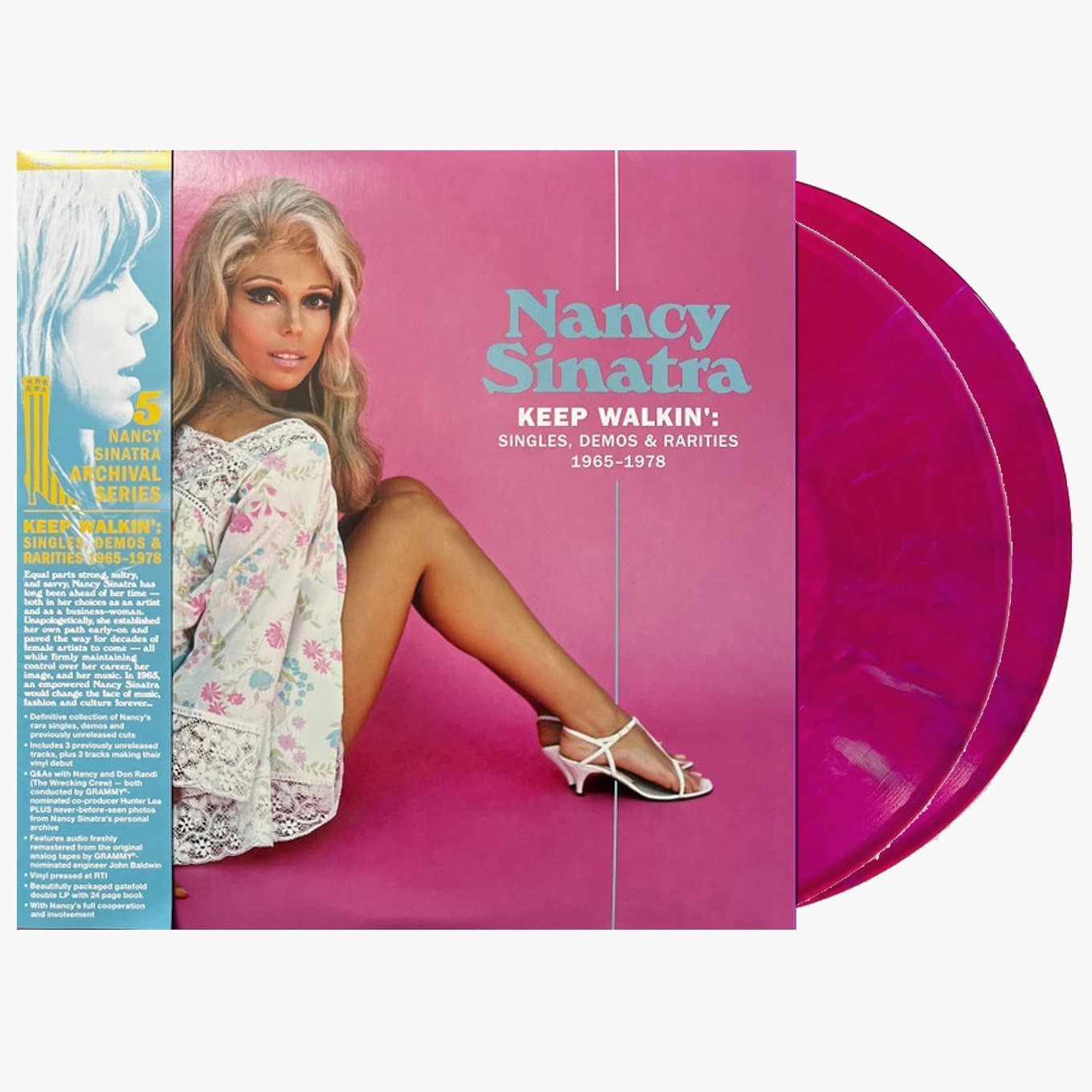 Nancy Sinatra - Keep Walkin': Singles, Demos & Rarities 1965 - 1978 2LP