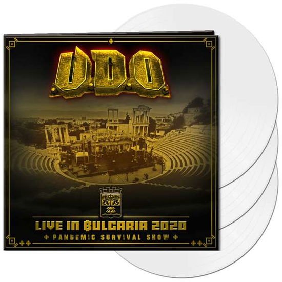 U.d.o. - Live in Bulgaria 2020 - Pandemic (Iex) (White) 3LP