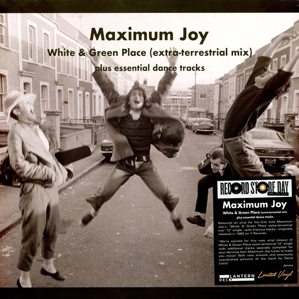 Maximum Joy - White & Green Place (Extra-Terrestrial Mix) (+Essential Dance Tracks) (Rsd 2023) 1LP