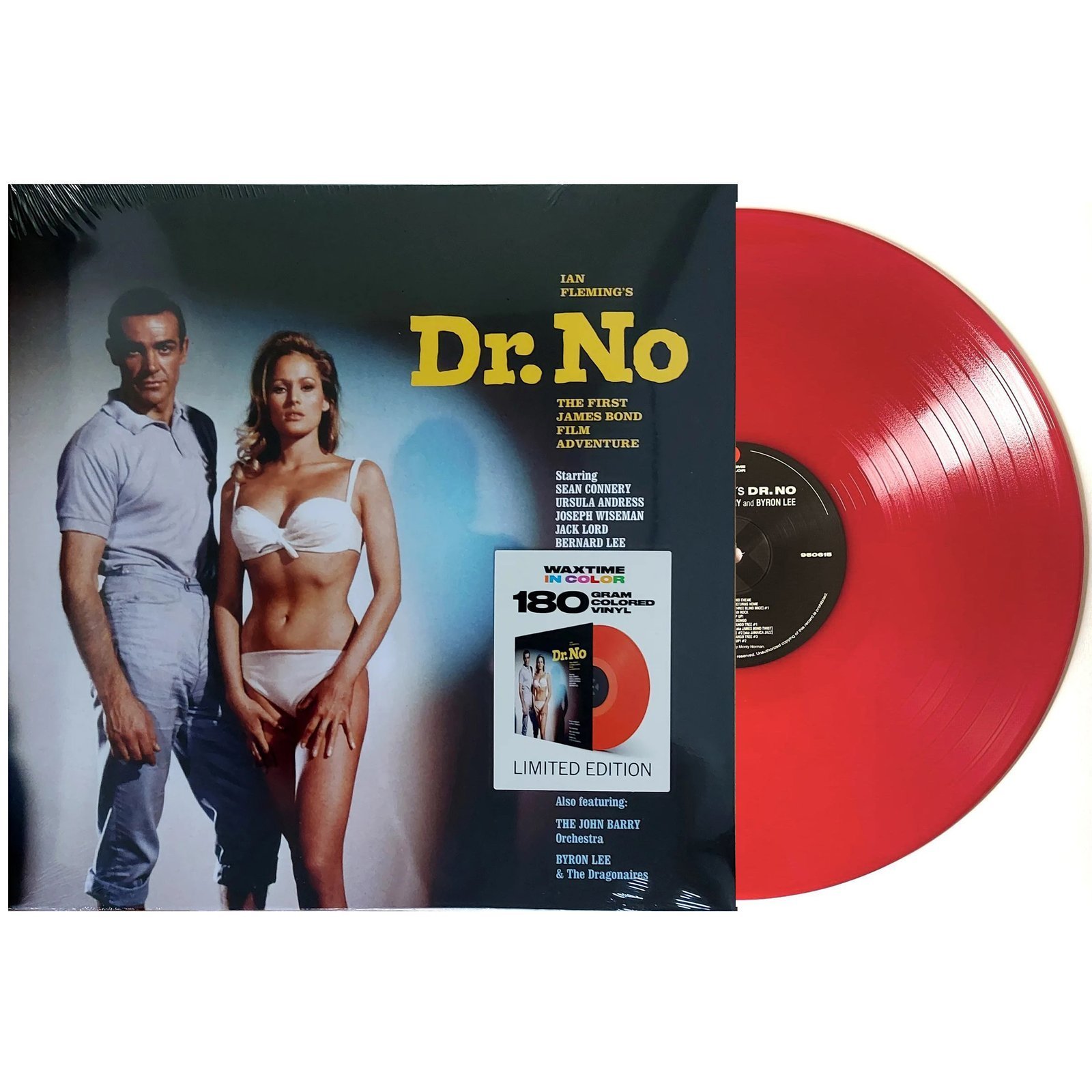 8436559463942.jpg Original Soundtrack / Monty Norman - Dr. No (Feat. John Barry & Byron Lee) (Limited Solid Red Vinyl) 1LP - Görsel 1